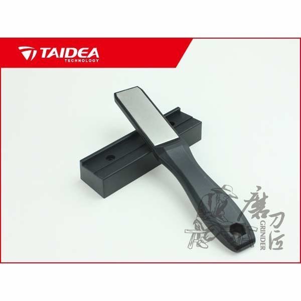 Diamentowa ostrzałka do noży ceramicznych Taidea T1102D - Dwustopniowa gradacja 600/1000, stabilna podstawka, do noży ceramicznych i stalowych - 24 mm - Taidea