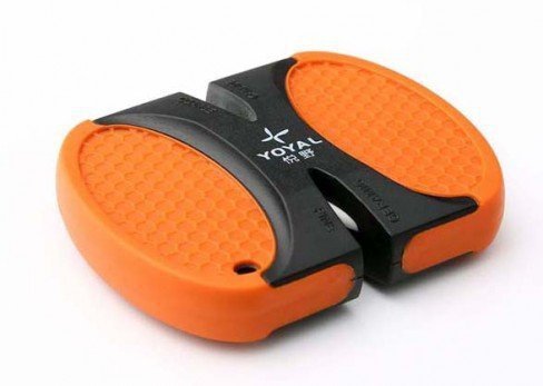 Ostrzałka Taidea TY1301 - Ręczna do noży stalowych z dwustopniowym ostrzeniem, przenośna z łańcuszkiem - TY1301 - Taidea