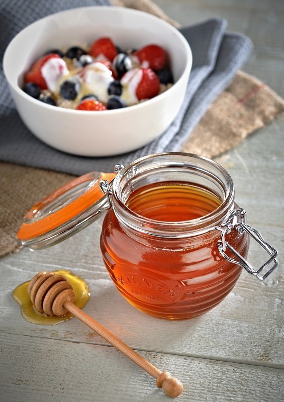 Kilner  Słoik na miód z czerpakiem, opakow. prezent.