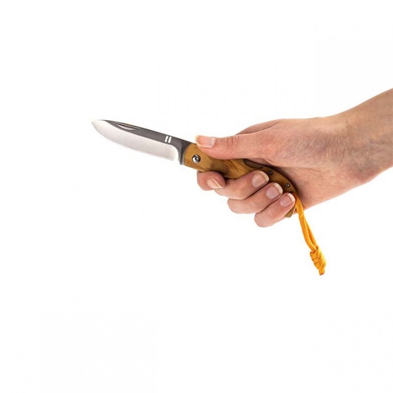 Poręczny składany Nóż EDC Junior dla dzieci Homey's, Joey, stal nierdzewna olive