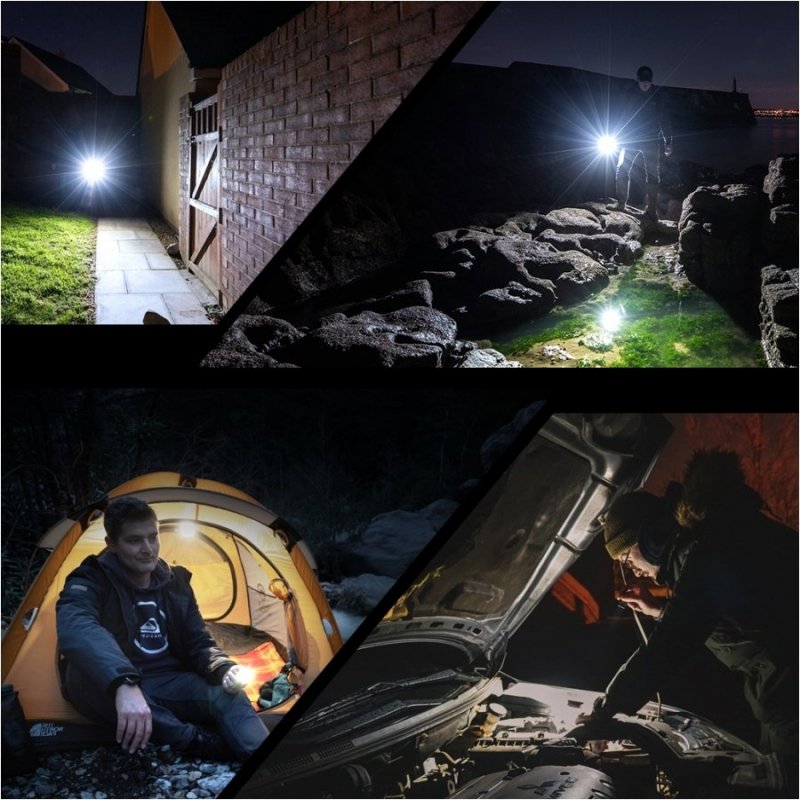 Latarka Diodowa Fenix E03r V2.0 Szara