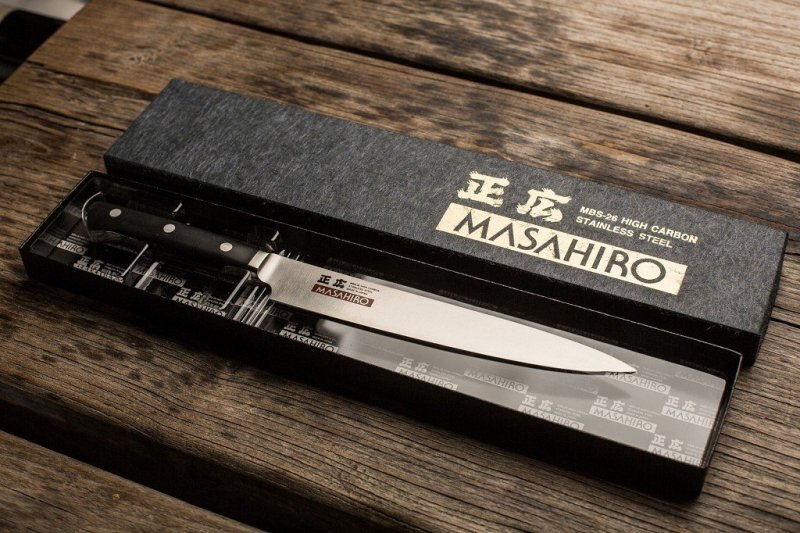 Nóż Masahiro MV-H Carving 20 cm elastyczny MBS-26 precyzyjny