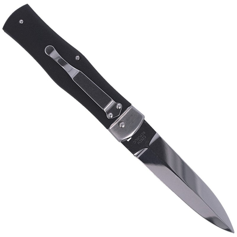 Nóż sprężynowy Mikov Predator ABS, Klips (241-NH-1/N BLACK)