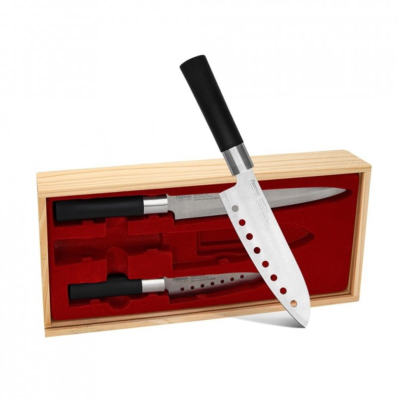 Fissman Minamino Zestaw 3 Noży Kuchennych, uniwersalny Zestaw