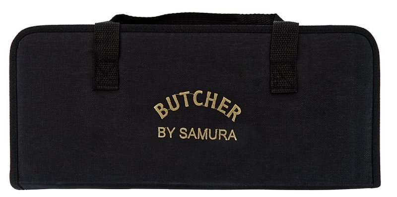 Samura Butcher Zestaw Dwóch Noży ze Stalką i Torbą – Stal AUS-8