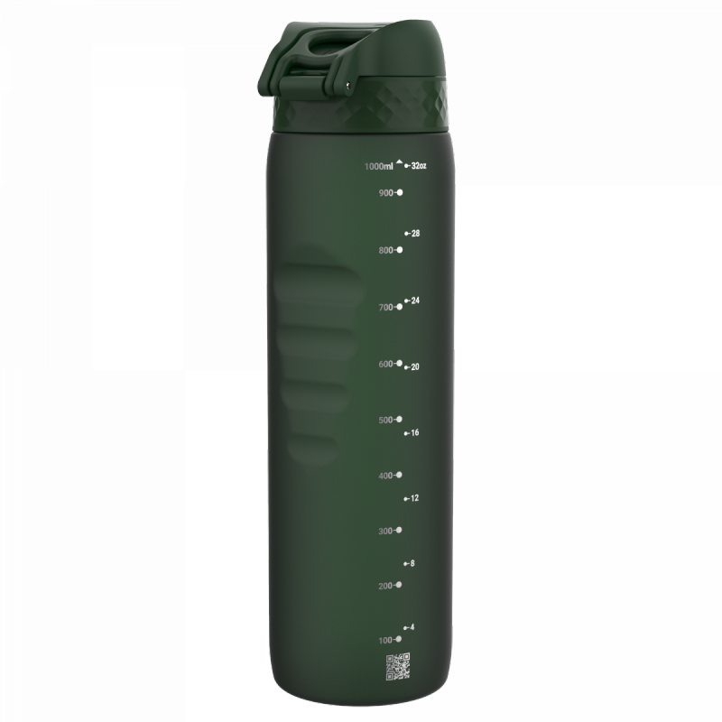 Ion8 butelka plastikowa BPA free 1000ml dark green