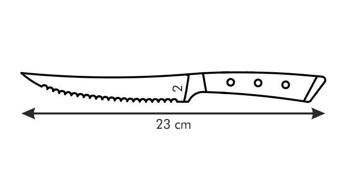 Nóż do steków AZZA 13 cm Tescoma