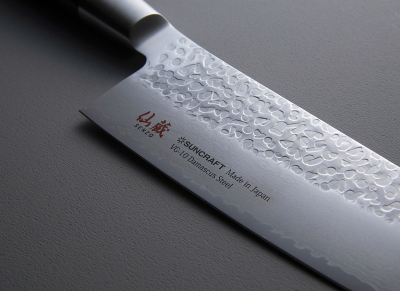 Nóż kuchenny Suncraft SENZO CLASSIC Santoku 167 mm