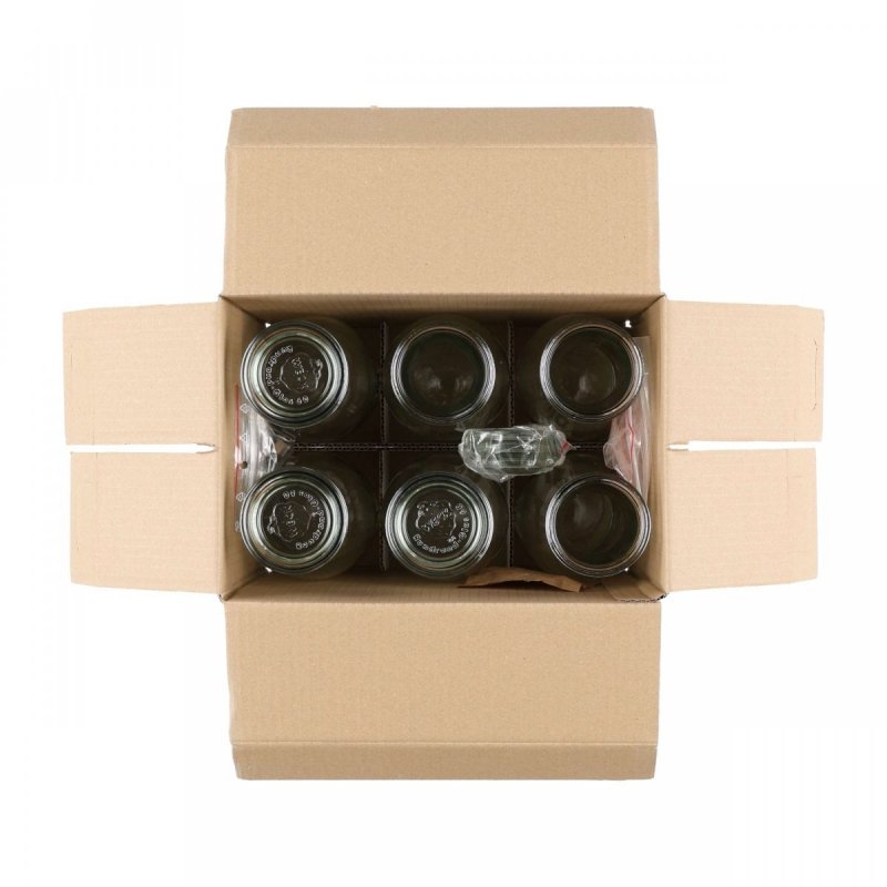 Butelka Weck Saftflasche z pokrywką 1062 ml 6 szt