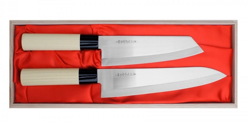 Satake Megumi Zestaw Nóż Bunka + Szefa