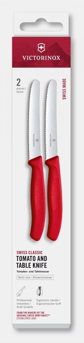Zestaw noży stołowych do pomidorów Swiss Classic, 2 elementy  Victorinox 6.7831.2C1