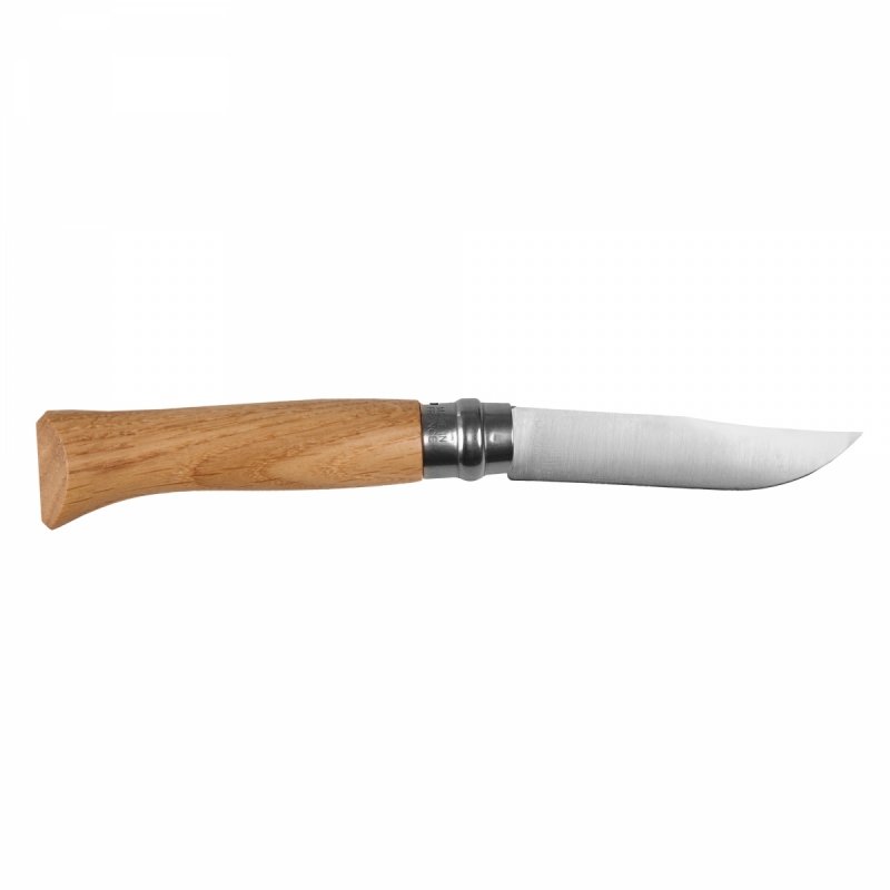 Nóż Opinel 8 inox dąb seria Animal - ryba