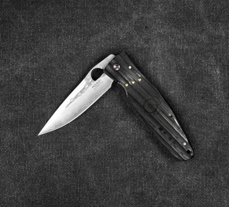 Nóż składany Mcusta Fusion Sengoku BK Micarta SPG2