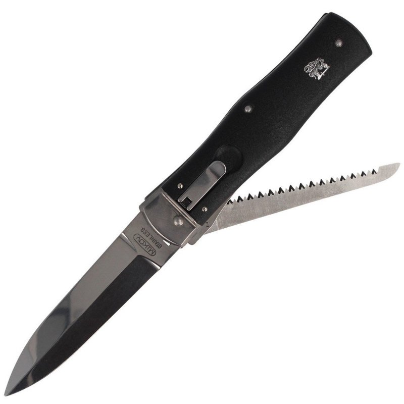 Nóż sprężynowy Mikov Predator ABS 241-NH-2/KP Black (T012068)