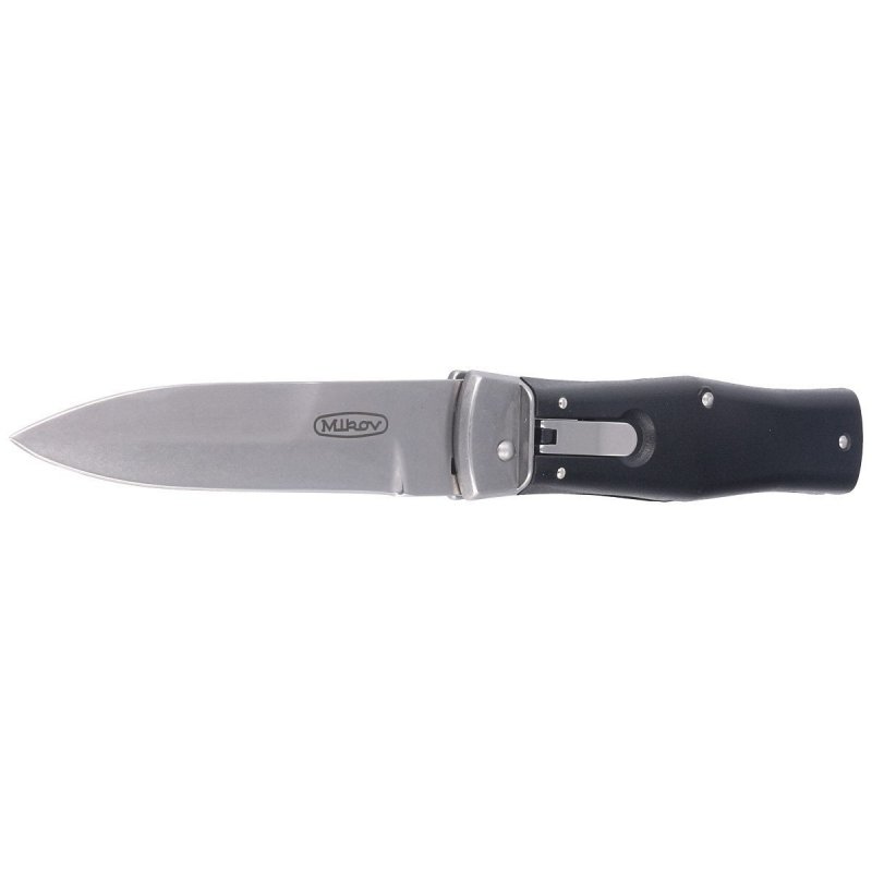 Nóż sprężynowy Mikov Predator Stonewash N690 (241-bh-1/stn/klip)