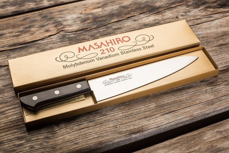 Nóż Masahiro BWH Chef 21 cm lekki do krojenia i siekania