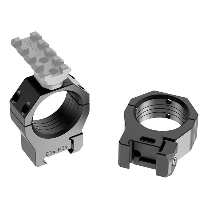 Montaż Audere PSR dwuczęściowy 34/34 gen 3 czarny