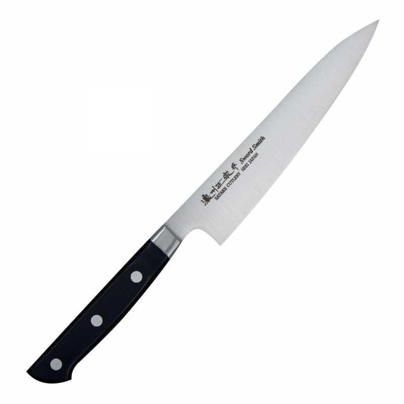 Nóż uniwersalny Satake Cutlery Satoru 15cm - stal, precyzyjny