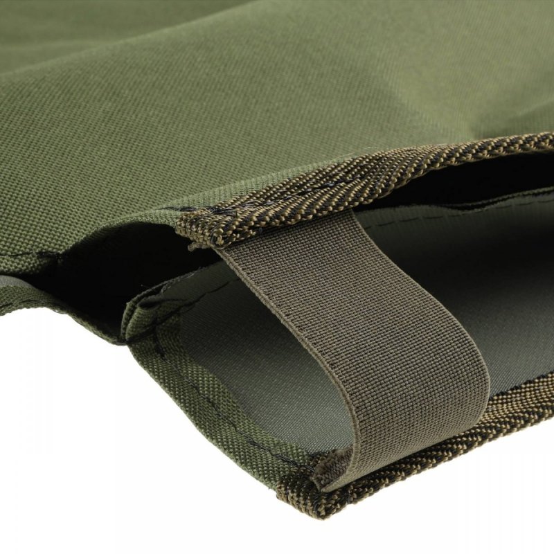 Pokrowiec na fotel samochodowy przód oliv 01, haft tarcza beżowa