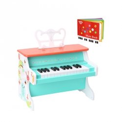 TOOKY TOY Pianino Muzyczne dla Dzieci Nauka Gry + Książeczka