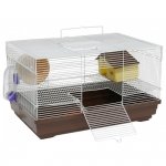 PP Klatka dla gryzoni 47x30x27 różowa