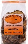 Herbal Pets Chipsy Natural - Gruszka dla gryzoni i królików 75g