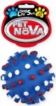 Pet Nova Piłka jeż z wypustkami 8,5cm, niebieska