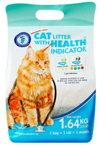 Cat litter with Health Indicator żwirek silikonowy 1,64 kg 