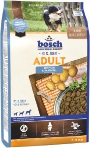 Bosch Fisch & Potato dla psów dorosłych 3kg