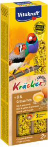 Vitakraft Kracker 2szt dla ptaków egzotycznych jajeczna