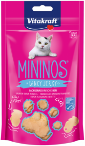 Vitakraft Mininos Fancy Jerky przysmak dla kota z łososiem 40g