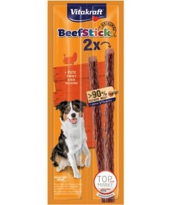 Vitakraft Beef Stick 2szt przysmak dla psa z indykiem