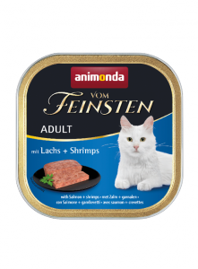 Animonda Vom Feinsten karma dla kota z łososiem i krewetkami 100g