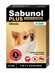 Sabunol Obroża Plus dla psa 35cm
