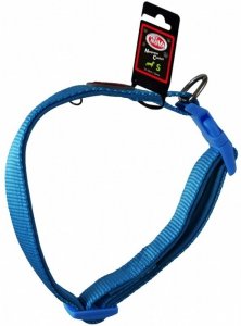 Pet Nova Obroża nylonowa S 1,5cm 25-40cm błękitna