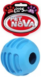 Pet Nova Piłka na przysmaki 6cm, niebieska