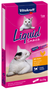 Vitakraft Cat Liquid snack dla kotów 6szt kura+tauryna