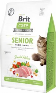 Brit Care Cat Grain Free Senior karma dla starszych kotów z kurczakiem 400g