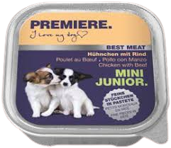 Premiere Mini Junior 100g karma dla psa z drobiem i wołowiną