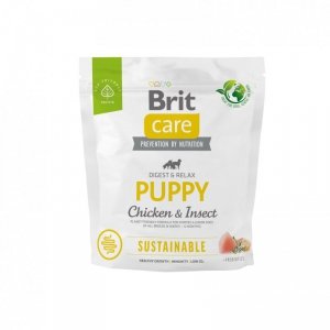 Brit Care Sustainable Puppy Chicken Insect karma dla szczeniąt z kurczakiem i insektami 1kg