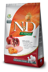 ND Dog NG Adult M&M Pumpkin 2,5kg Chicken&Pomegranate