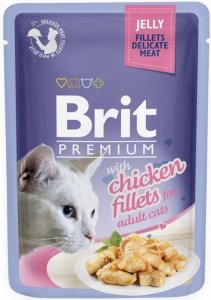 Brit Premium Cat 85g Kurczak galaretka sasz