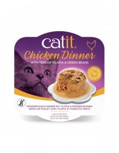 Chicken Dinner karma dla kota z kurczakiem tilapia i fasolą 80g