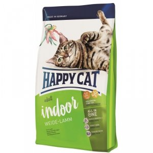 Happy Cat Fit&Well Indoor Adult lamb karma dla dorosłych kotów z jagnięciną 1,4kg