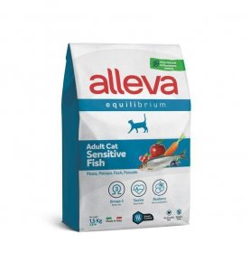 Alleva Equilibrium Cat Sensitive Fish karma dla kotów z nadwrażliwością pokarmową z rybą 400g