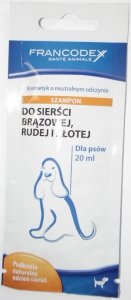 Francodex Szampon do sierści brązowej 20ml*