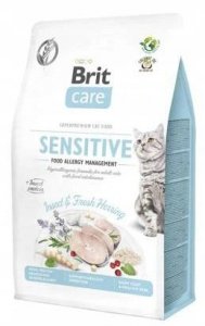 Brit Care Cat Grain Free Insect Herring Sens karma dla kotów z nadwrażliwością pokarmową o smaku śledzia 7kg