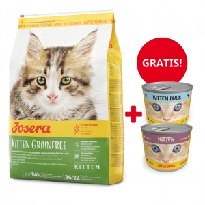 Josera Kitten Grain Free 10kg plus 2 puszki Josera 200g
