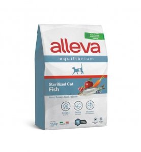 Alleva Equilibrium Cat Sterilized Fish karma dla kotów sterylizowanych z rybą 1,5kg