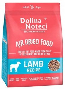 Dolina Noteci Superfood 1kg suszona karma dla psa z jagnięciną